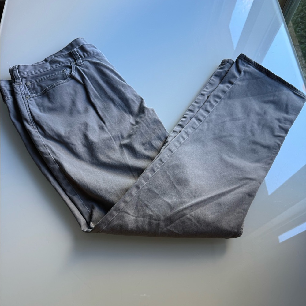 Polo by Ralph Lauren Light Gray Stretch Slim Straight Fit Pants